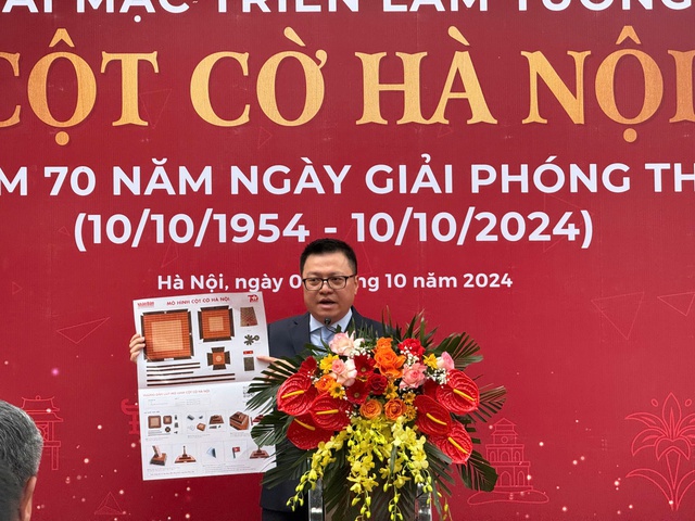 Khai mạc Triển lãm tương tác Cột cờ Hà Nội kỷ niệm 70 năm Giải phóng Thủ đô- Ảnh 1.