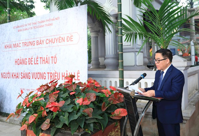 Trưng bày chuyên đề 'Hoàng đế Lê Thái Tổ-Người khai sáng vương triều Hậu Lê'- Ảnh 2.