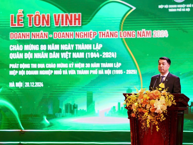 Tôn vinh doanh nhân, doanh nghiệp Thăng Long 2024- Ảnh 3.