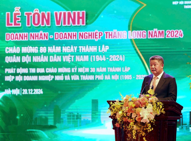 Tôn vinh doanh nhân, doanh nghiệp Thăng Long 2024- Ảnh 2.