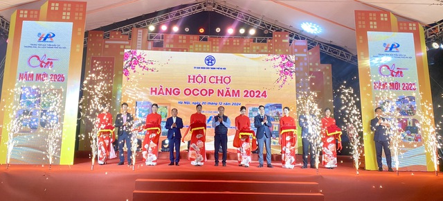 Hà Nội: Khai mạc Hội chợ hàng OCOP năm 2024- Ảnh 1.