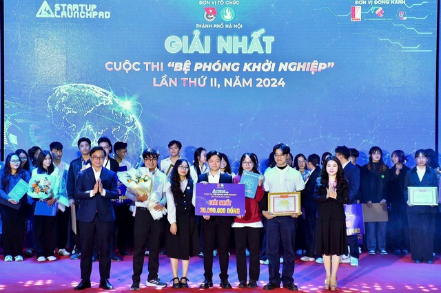 Chung kết cuộc thi ‘Bệ phóng khởi nghiệp’ (STARTUP LAUNCHPAD), lần thứ II, năm 2024- Ảnh 3.