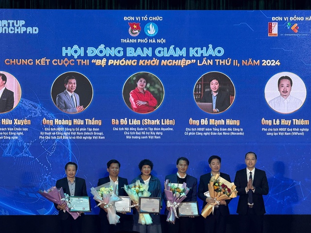 Chung kết cuộc thi ‘Bệ phóng khởi nghiệp’ (STARTUP LAUNCHPAD), lần thứ II, năm 2024- Ảnh 2.