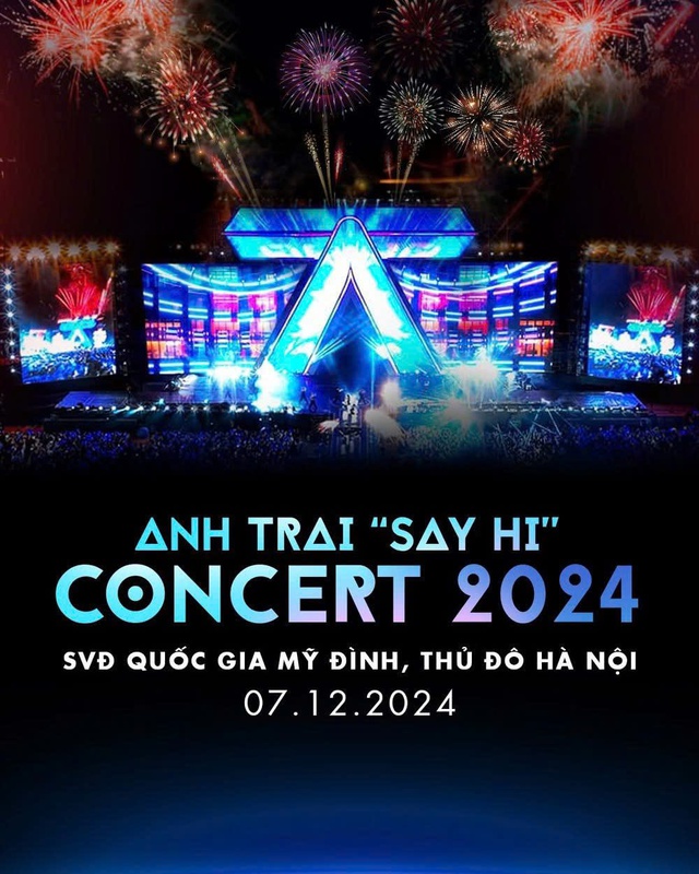 Concert 3, 4 của Anh trai "Say hi" sẽ được tổ chức tại SVĐ Mỹ Đình- Ảnh 1.