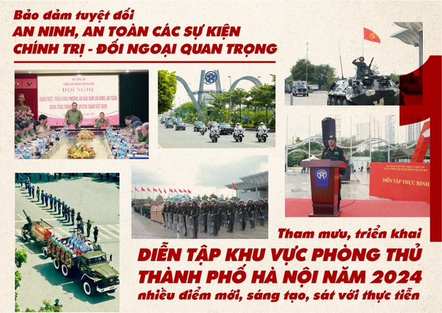 10 dấu ấn tiêu biểu Công an thành phố Hà Nội năm 2024- Ảnh 1.