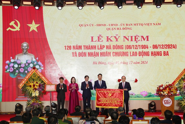 Quận Hà Đông tổ chức Lễ kỷ niệm 120 năm Ngày thành lập- Ảnh 2.