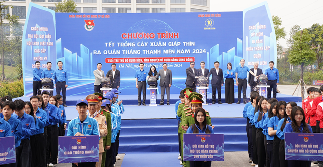 Hà Nội: Ra quân Tháng Thanh niên năm 2024- Ảnh 1.