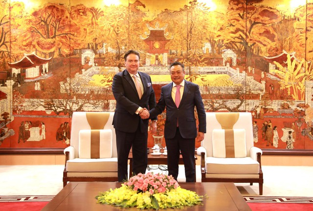 Chủ tịch UBND TP. Hà Nội tiếp Đại sứ Hoa Kỳ tại Việt Nam- Ảnh 1.