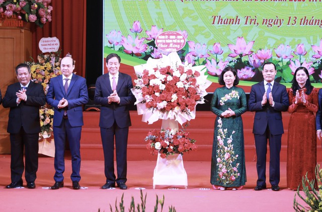 Huyện Thanh Trì có 15/15 xã được công nhận đạt chuẩn nông thôn mới kiểu mẫu- Ảnh 2.