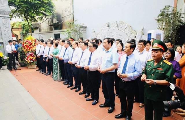 Khánh thành các công trình chào mừng kỷ niệm 100 năm Ngày sinh đồng chí Đào Duy Tùng- Ảnh 1.