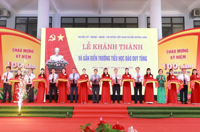 Khánh thành các công trình chào mừng kỷ niệm 100 năm Ngày sinh đồng chí Đào Duy Tùng- Ảnh 4.