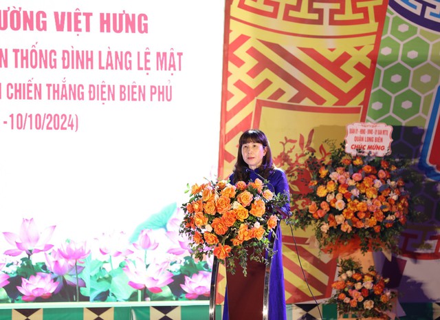 Công bố quyết định công nhận điểm du lịch Lệ Mật, quận Long Biên- Ảnh 2.