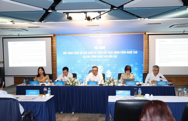 Hà Nội cam kết đồng hành cùng doanh nghiệp Khu Công nghệ cao Hòa Lạc- Ảnh 3.