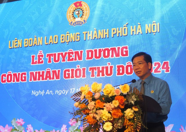 Tuyên dương 100 công nhân giỏi Thủ đô năm 2024- Ảnh 1.