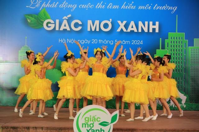 Hà Nội: Phát động cuộc thi tìm hiểu môi trường 'Giấc mơ xanh'- Ảnh 1.