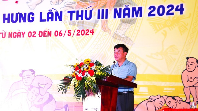 Khai mạc giải Vật dân tộc Hà Nội mở rộng tranh cúp Phùng Hưng lần thứ III năm 2024- Ảnh 1. Khai mạc giải Vật dân tộc Hà Nội mở rộng tranh cúp Phùng Hưng lần thứ III năm 2024- Ảnh 1.