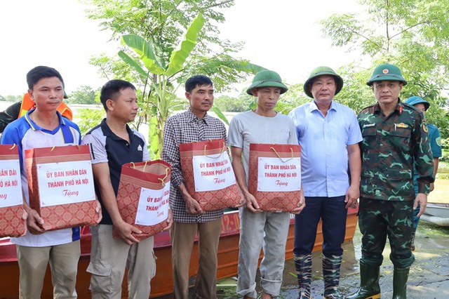 Kiểm tra công tác phòng chống, khắc phục hậu quả úng ngập tại huyện Chương Mỹ- Ảnh 2.