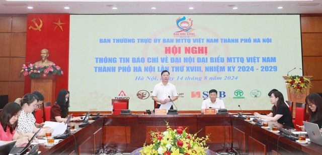 Đại hội đại biểu MTTQ Hà Nội sẽ diễn ra trong 3 ngày- Ảnh 1.