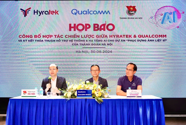 Thành Đoàn Hà Nội hợp tác với Hyratek và Qualcomm trong dự án phục dựng ảnh Liệt sĩ- Ảnh 1. Thành Đoàn Hà Nội hợp tác với Hyratek và Qualcomm trong dự án phục dựng ảnh Liệt sĩ- Ảnh 1.