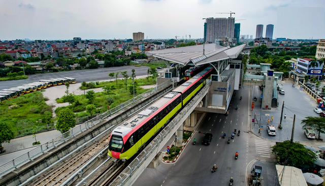 Thống nhất đưa đoạn trên cao metro Nhổn-ga Hà Nội vào vận hành thương mại- Ảnh 1.