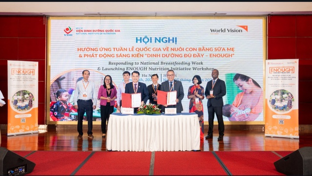 Phát động sáng kiến dinh dưỡng đủ đầy - Enough- Ảnh 1. Phát động sáng kiến dinh dưỡng đủ đầy - Enough- Ảnh 1.