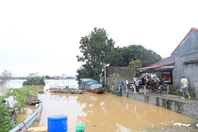 Lãnh đạo TP. Hà Nội kiểm tra các tuyến đê tại huyện Thường Tín- Ảnh 3.