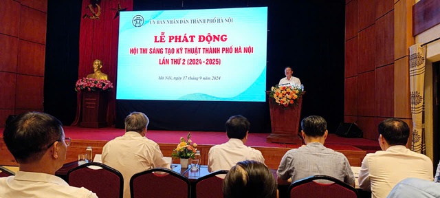 Hà Nội phát động Hội thi Sáng tạo Kỹ thuật lần 2- Ảnh 1.