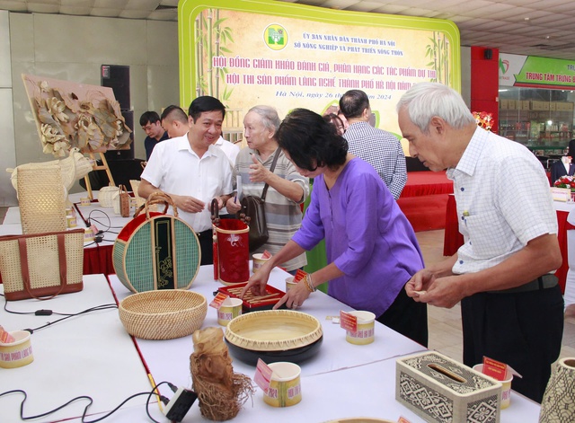 Đánh giá phân hạng sản phẩm làng nghề TP. Hà Nội năm 2024- Ảnh 3.