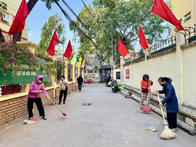 Xây dựng môi trường "Sáng - Xanh - Sạch - Đẹp" đón Tết cổ truyền Ất Tỵ- Ảnh 2.