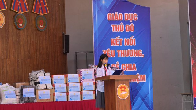 Ngành GD&ĐT Thủ đô phát động phong trào ủng hộ vùng bão lũ miền Bắc- Ảnh 3.