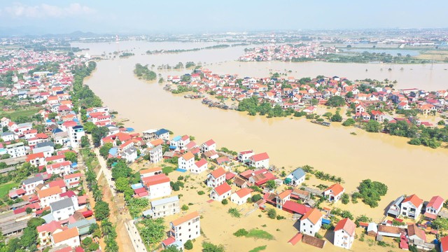 Lũ trên sông Cầu, sông Cà Lồ đã đạt đỉnh và bắt đầu rút- Ảnh 1. Lũ trên sông Cầu, sông Cà Lồ đã đạt đỉnh và bắt đầu rút- Ảnh 1.