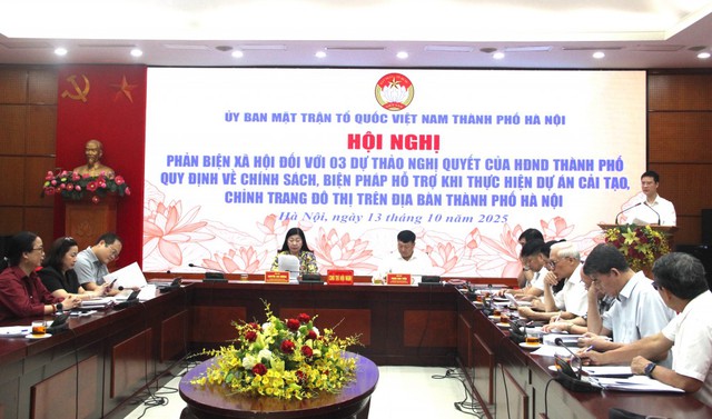 Lấy ý kiến về 3 dự thảo nghị quyết quy định biện pháp hỗ trợ khi thực hiện cải tạo, chỉnh trang đô thị- Ảnh 1. Lấy ý kiến về 3 dự thảo nghị quyết quy định biện pháp hỗ trợ khi thực hiện cải tạo, chỉnh trang đô thị- Ảnh 1.