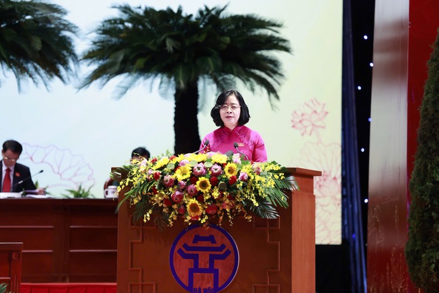 Khai mạc Đại hội Đảng bộ Hà Nội: Xây dựng Thủ đô “Văn hiến-Văn minh-Hiện đại”- Ảnh 4. Khai mạc Đại hội Đảng bộ Hà Nội: Xây dựng Thủ đô “Văn hiến-Văn minh-Hiện đại”- Ảnh 4.