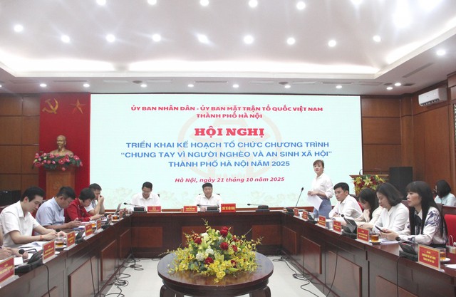 Hà Nội triển khai chương trình 'Chung tay vì người nghèo' năm 2025- Ảnh 1.