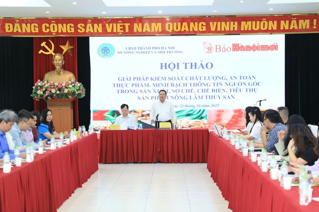 Tìm giải pháp kiểm soát chất lượng an toàn thực phẩm nông lâm thuỷ sản- Ảnh 1. Tìm giải pháp kiểm soát chất lượng an toàn thực phẩm nông lâm thuỷ sản- Ảnh 1.