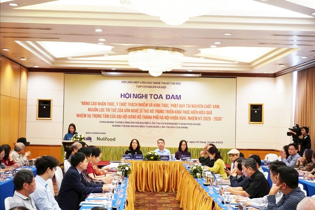 Phát huy nguồn lực, trí tuệ của văn nghệ sĩ Hà Nội trong sự nghiệp đổi mới Thủ đô- Ảnh 2. Phát huy nguồn lực, trí tuệ của văn nghệ sĩ Hà Nội trong sự nghiệp đổi mới Thủ đô- Ảnh 2.