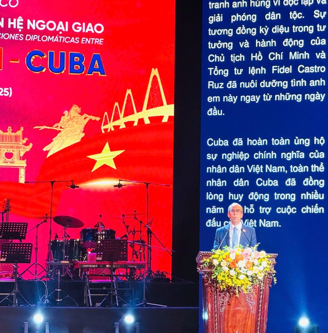 Chương trình nghệ thuật Việt Nam - Cuba: 65 năm nghĩa tình son sắt- Ảnh 3. Chương trình nghệ thuật Việt Nam - Cuba: 65 năm nghĩa tình son sắt- Ảnh 3.