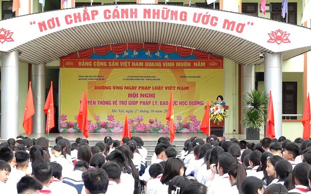 Đẩy mạnh tuyên truyền, phổ biến pháp luật cho trẻ em - Ảnh 2. Đẩy mạnh tuyên truyền, phổ biến pháp luật cho trẻ em - Ảnh 2.