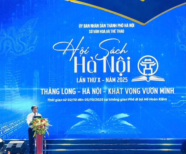 Hội sách Hà Nội lần năm 2025 ‘Thăng Long - Hà Nội - Khát vọng vươn mình’- Ảnh 1.