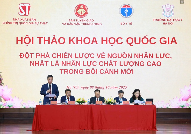 Thúc đẩy đột phá chiến lược về nguồn nhân lực chất lượng cao trong bối cảnh mới- Ảnh 1. Thúc đẩy đột phá chiến lược về nguồn nhân lực chất lượng cao trong bối cảnh mới- Ảnh 1.