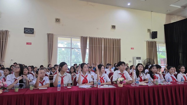 Diễn đàn Trẻ em năm 2025: ‘Nói lời hay - Việc làm tốt - Ứng xử văn minh’- Ảnh 2. Diễn đàn Trẻ em năm 2025: ‘Nói lời hay - Việc làm tốt - Ứng xử văn minh’- Ảnh 2.