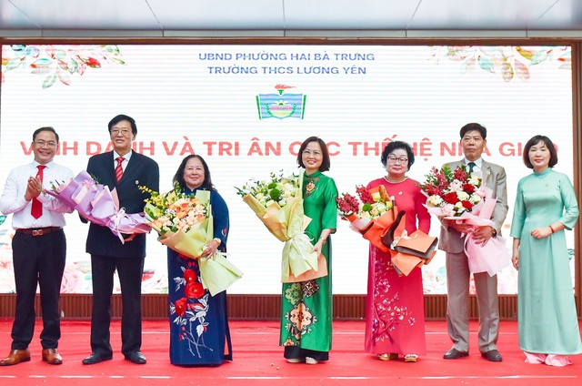 Trường THCS Lương Yên kỷ niệm 70 năm thành lập: Giữ trọn lời dạy của Bác- Ảnh 2. Trường THCS Lương Yên kỷ niệm 70 năm thành lập: Giữ trọn lời dạy của Bác- Ảnh 2.