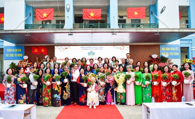 Trường THCS Lương Yên kỷ niệm 70 năm thành lập: Giữ trọn lời dạy của Bác- Ảnh 1. Trường THCS Lương Yên kỷ niệm 70 năm thành lập: Giữ trọn lời dạy của Bác- Ảnh 1.