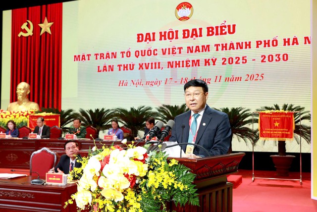 Đại hội MTTQ Việt Nam TP. Hà Nội: ‘Đoàn kết-Dân chủ-Trách nhiệm-Sáng tạo và Phát triển’- Ảnh 2. Đại hội MTTQ Việt Nam TP. Hà Nội: ‘Đoàn kết-Dân chủ-Trách nhiệm-Sáng tạo và Phát triển’- Ảnh 2.