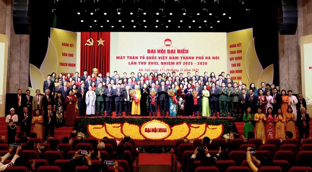 Đại hội MTTQ Việt Nam TP. Hà Nội: Mở ra thời kỳ phát triển mới của Mặt trận Thủ đô- Ảnh 5.