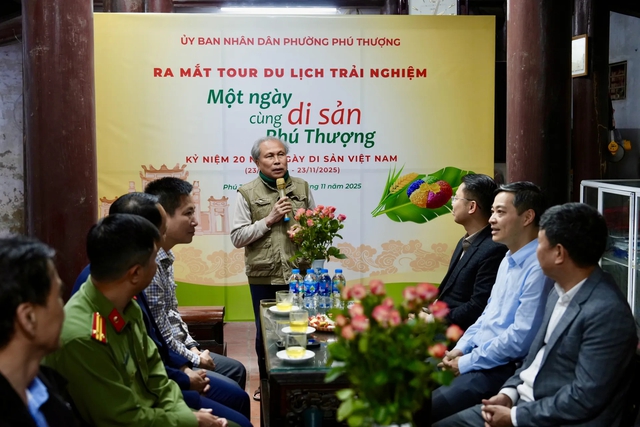 Độc đáo Tour 'Một ngày cùng Di sản Phú Thượng'- Ảnh 1.