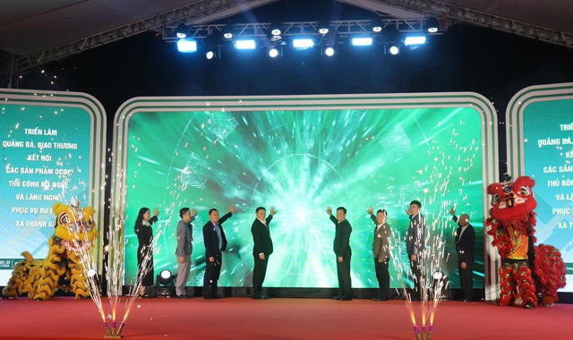 Khai mạc Triển lãm sản phẩm OCOP, làng nghề phục vụ du lịch tại Thanh Oai- Ảnh 2. Khai mạc Triển lãm sản phẩm OCOP, làng nghề phục vụ du lịch tại Thanh Oai- Ảnh 2.