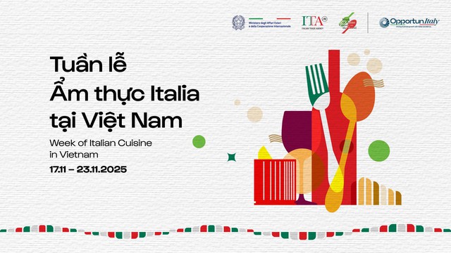 Tuần lễ Ẩm thực Italia lần thứ 10 tại Việt Nam- Ảnh 1.