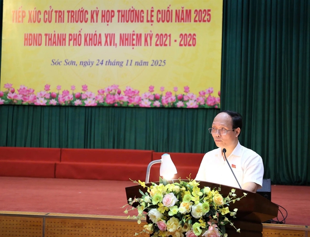 Hà Nội: Cử tri Trung Giã, Kim Anh, Sóc Sơn mong sớm xác định đất rừng, đất ở- Ảnh 2.