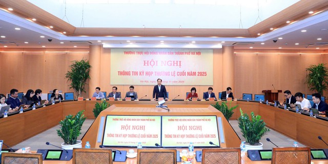 Kỳ họp thứ 28 HĐND TP. Hà Nội khóa XVI sẽ khai mạc ngày 26/11- Ảnh 2.